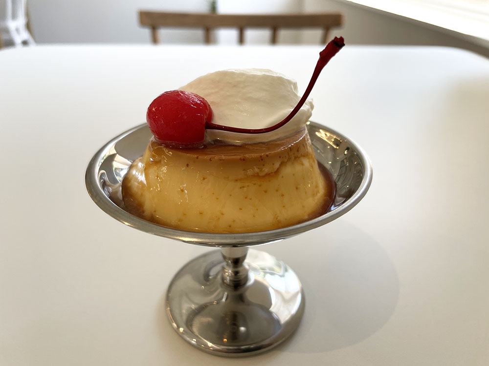 ごはん屋はれのプリン