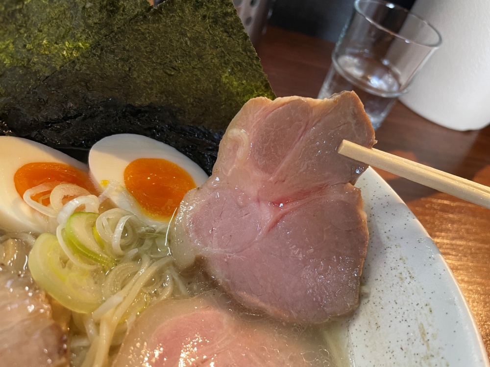 肩ロースのレアチャー