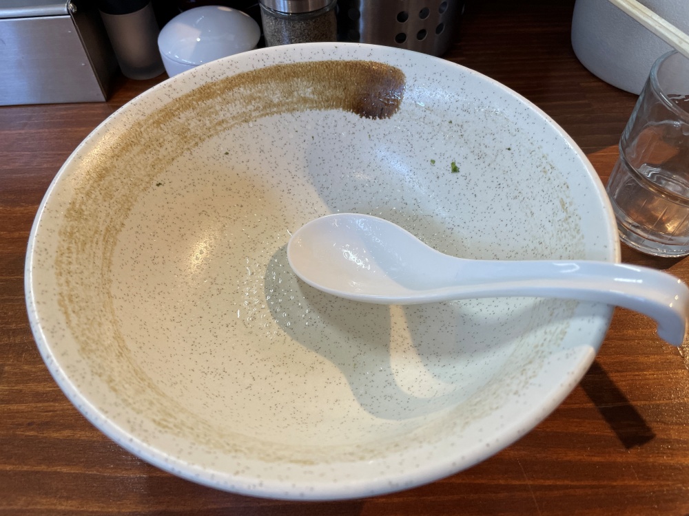 完食後の器