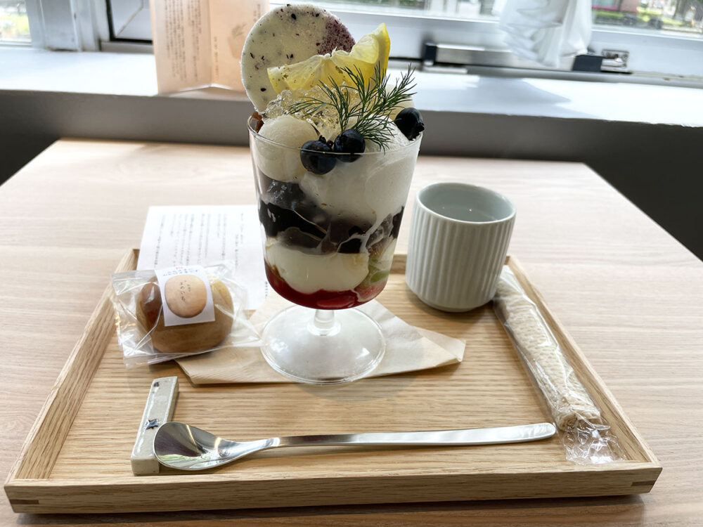 ふるふる寒天パフェ