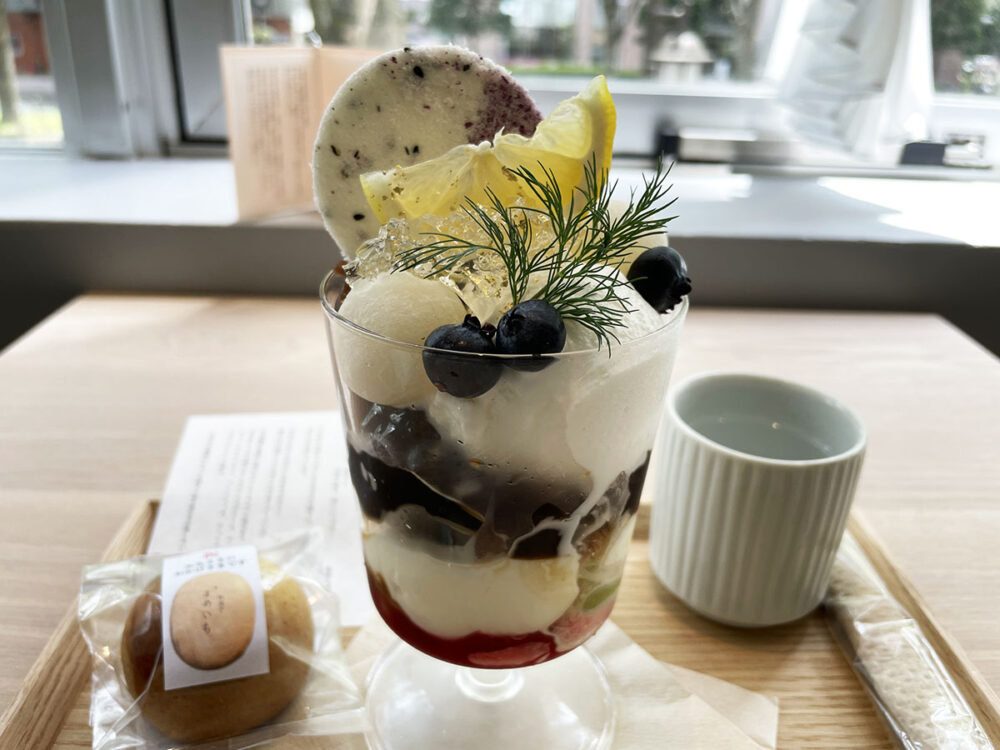 ふるふる寒天パフェ 心の月