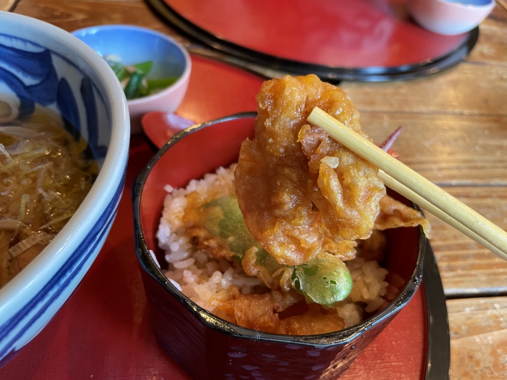 やわらかいイカゲソ天