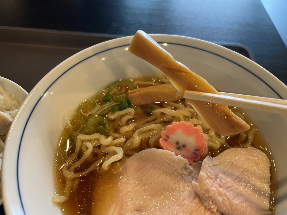 厚切りのメンマ