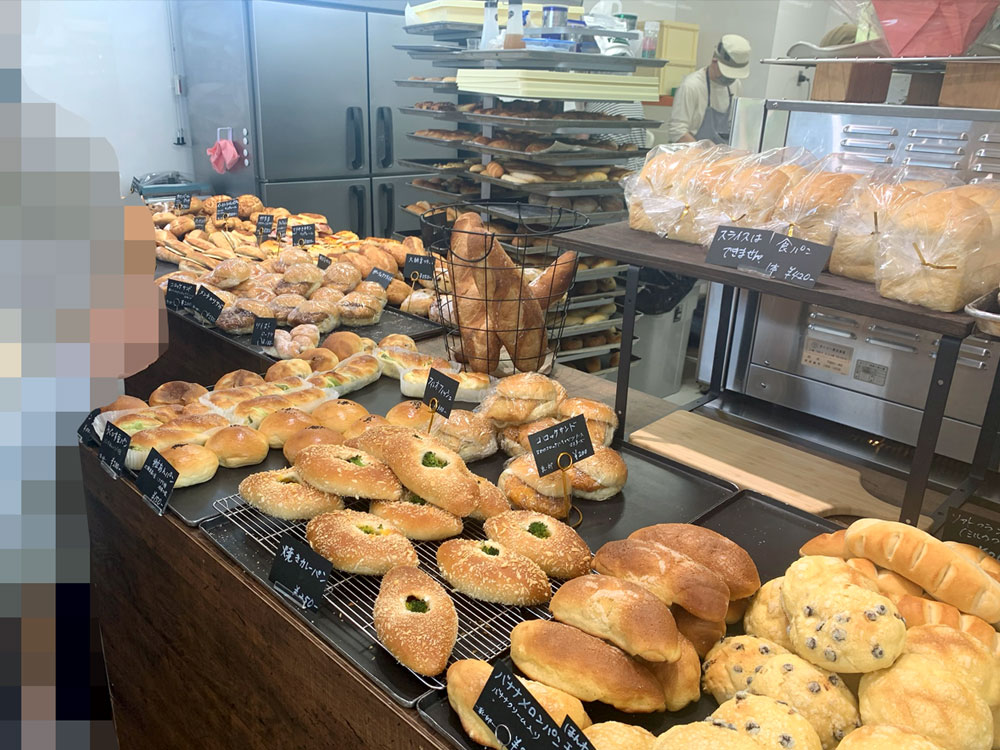 ベーカリー オンズ 店内の様子