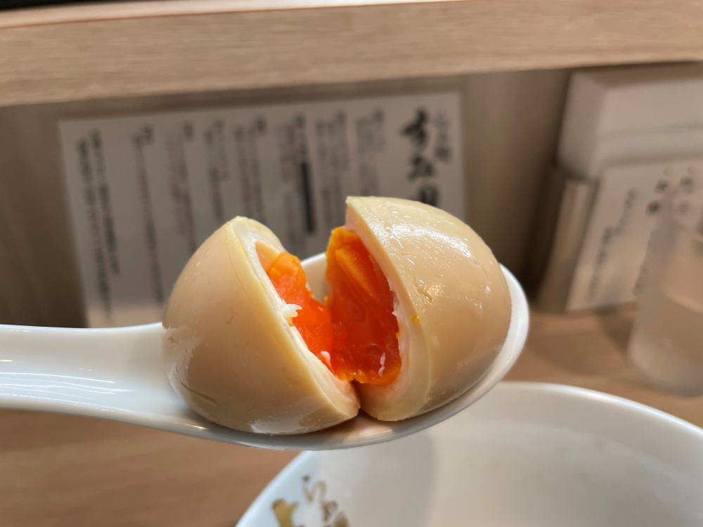 濃厚な味玉