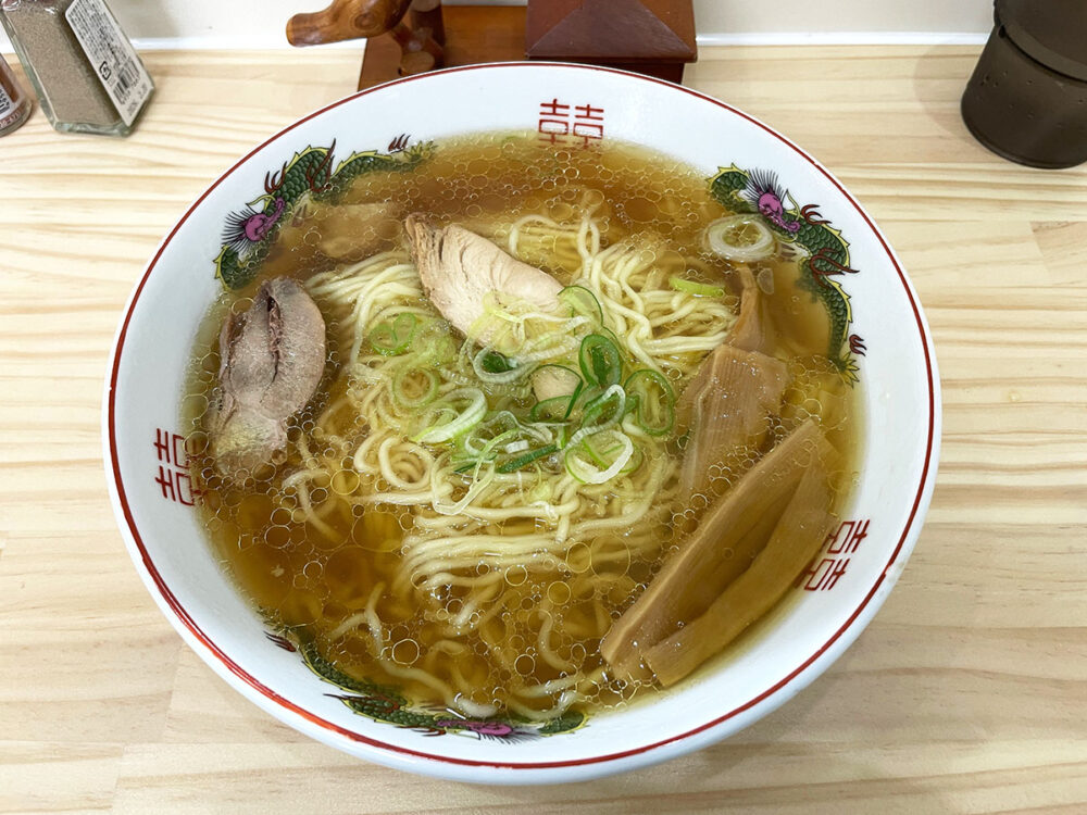 千草の醤油ラーメン