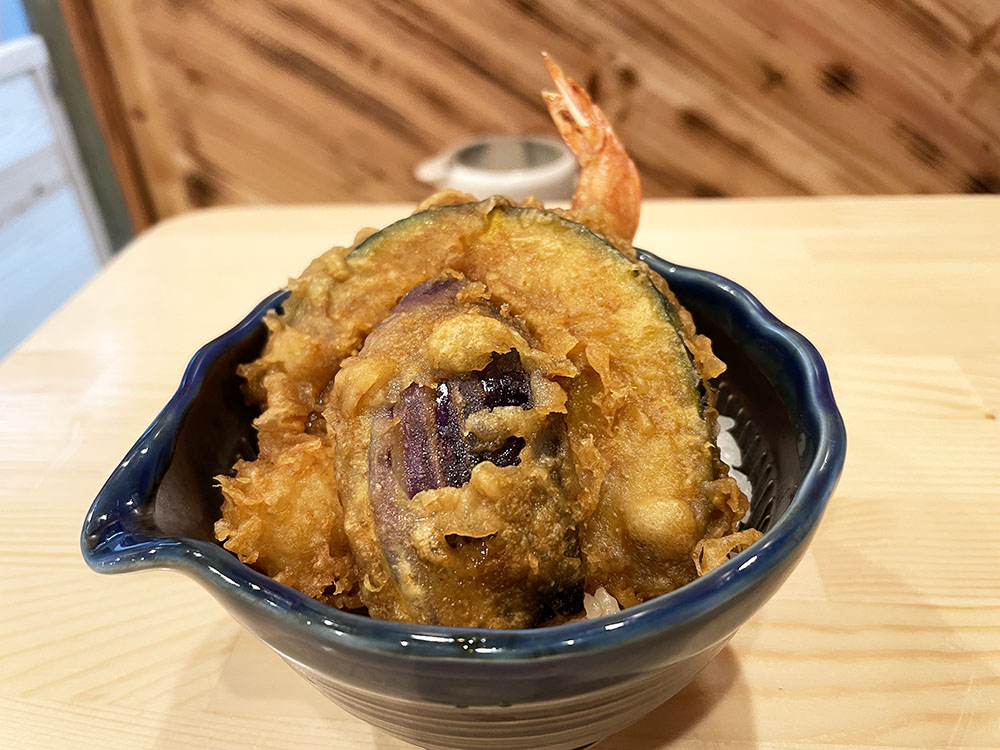 こけしのミニ天丼