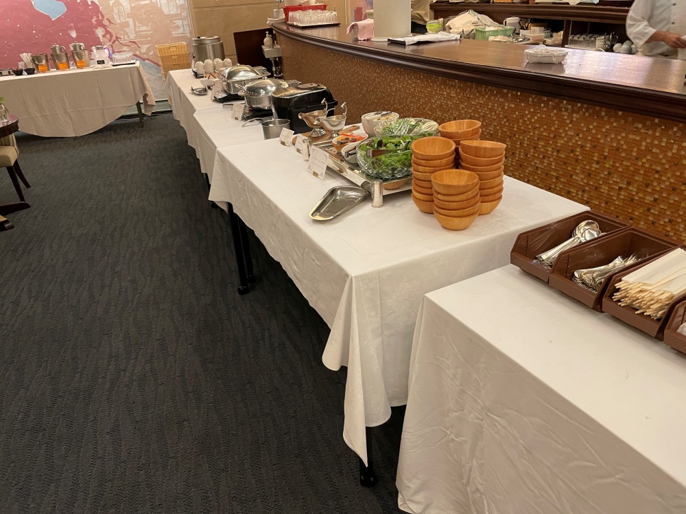 ビュッフェの様子