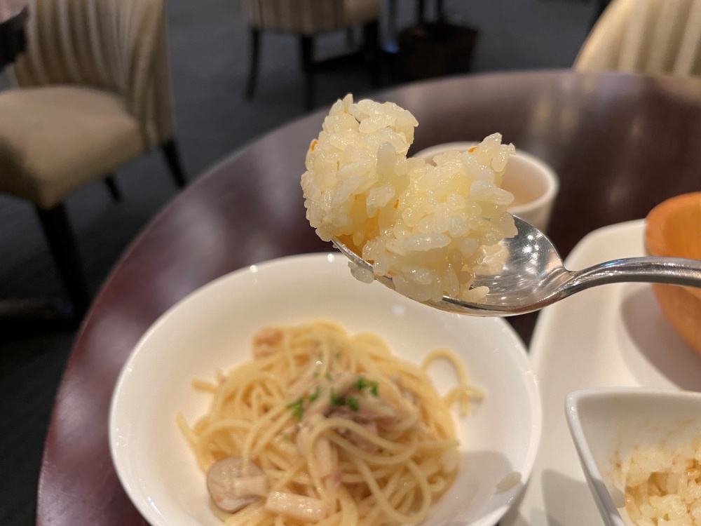 バターの香るピラフ