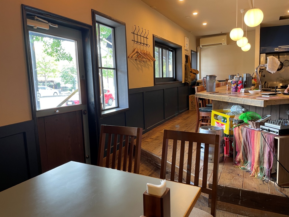 エキゾチックな店内