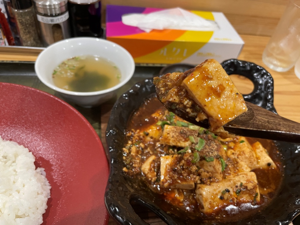 絹ごし豆腐のしっかりした食感