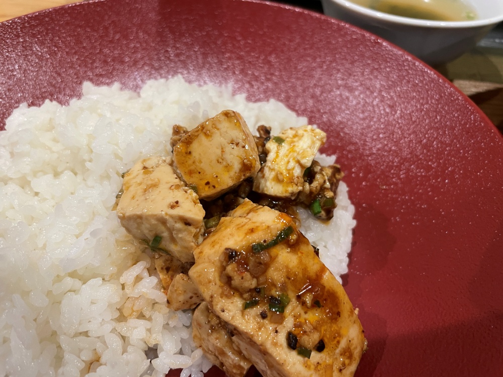 ライスと麻婆豆腐