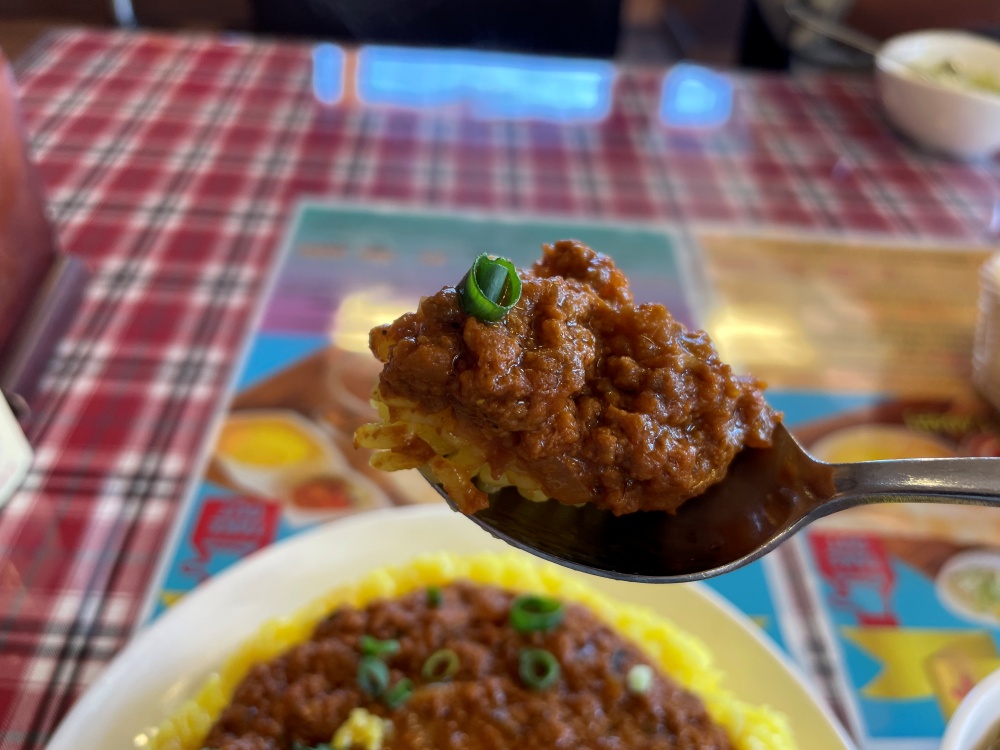 旨味たっぷりなキーマカレー