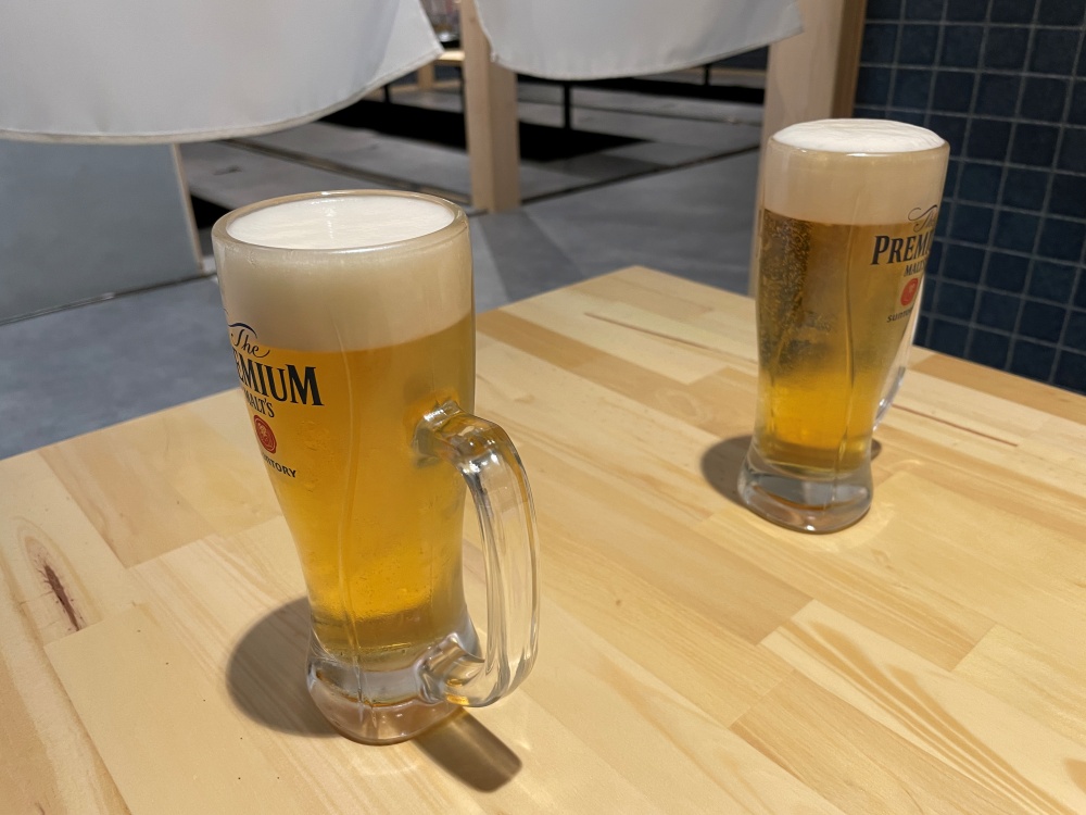 飲み放題のメニュー