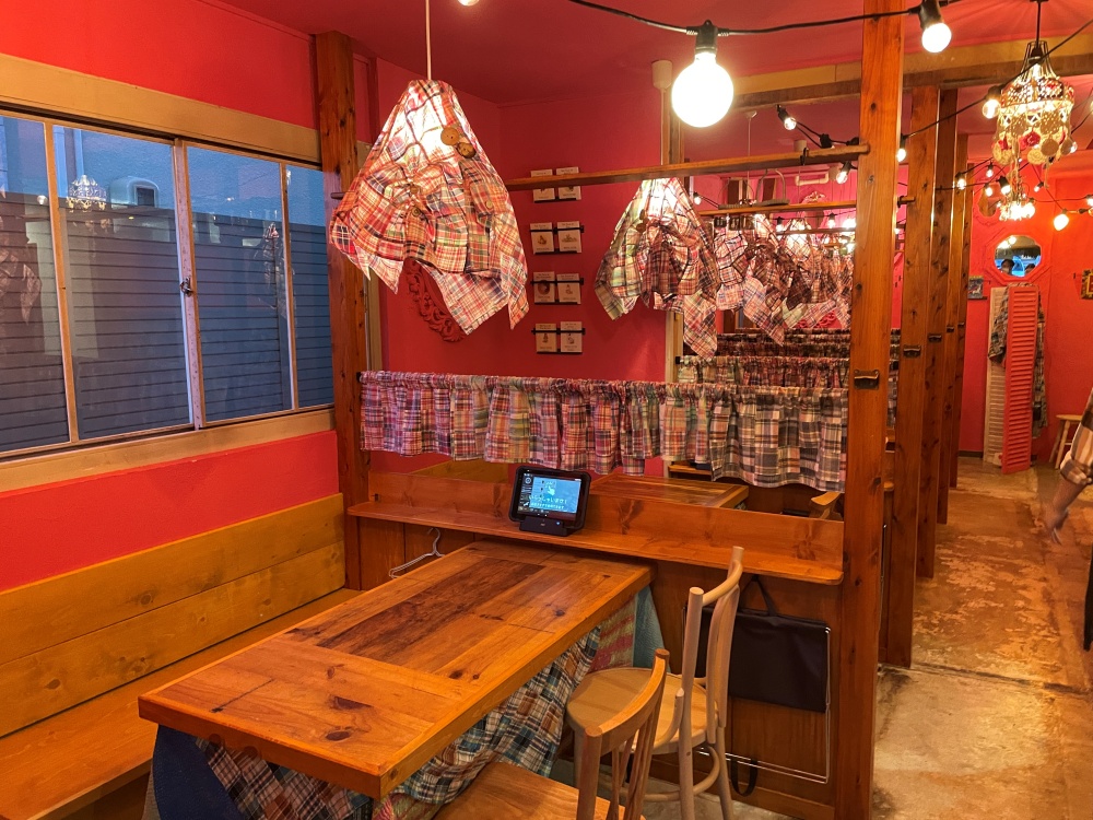 キャンディーカフェの店内