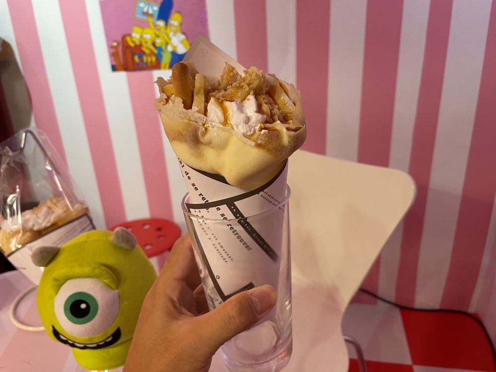 MLサイズのクレープ