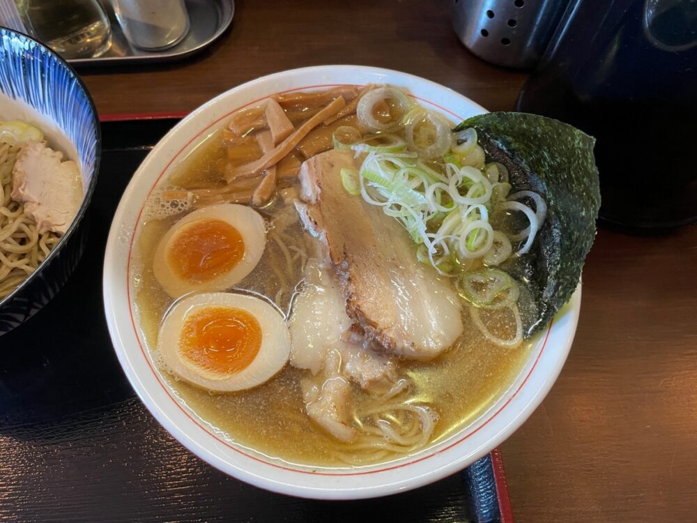 味玉濃いダシ煮干醤油