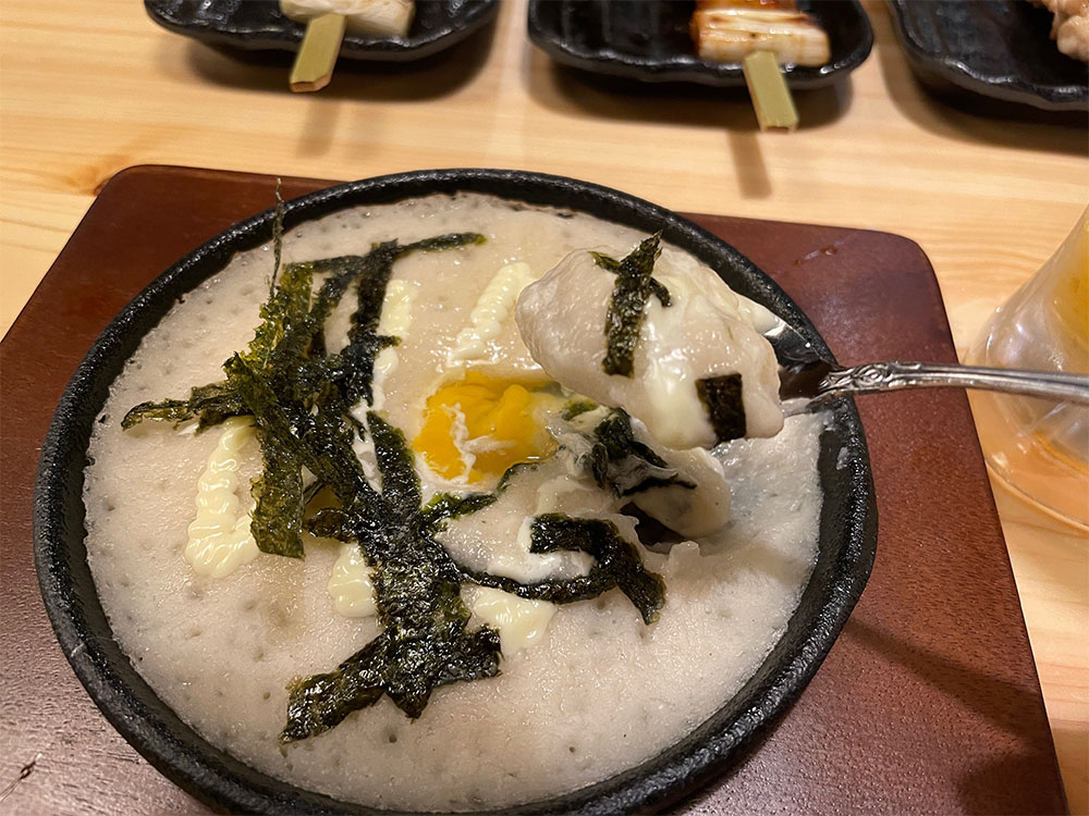 お出汁の効いた山芋