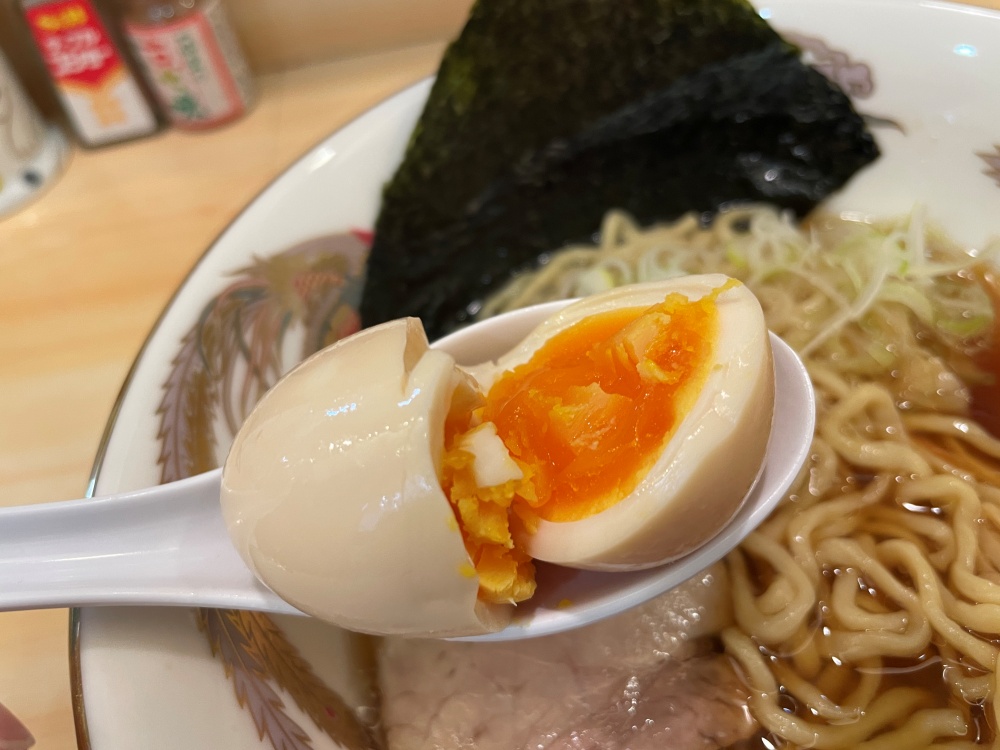 固めの味玉