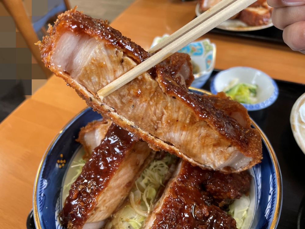 厚さ３センチのカツ