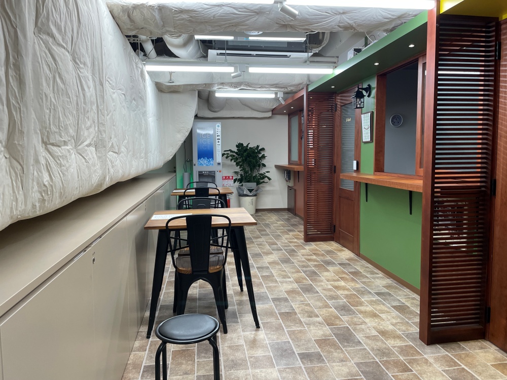 テーブル席の様子