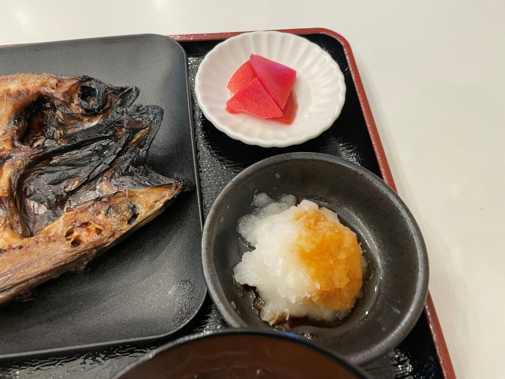 大根おろしとお新香