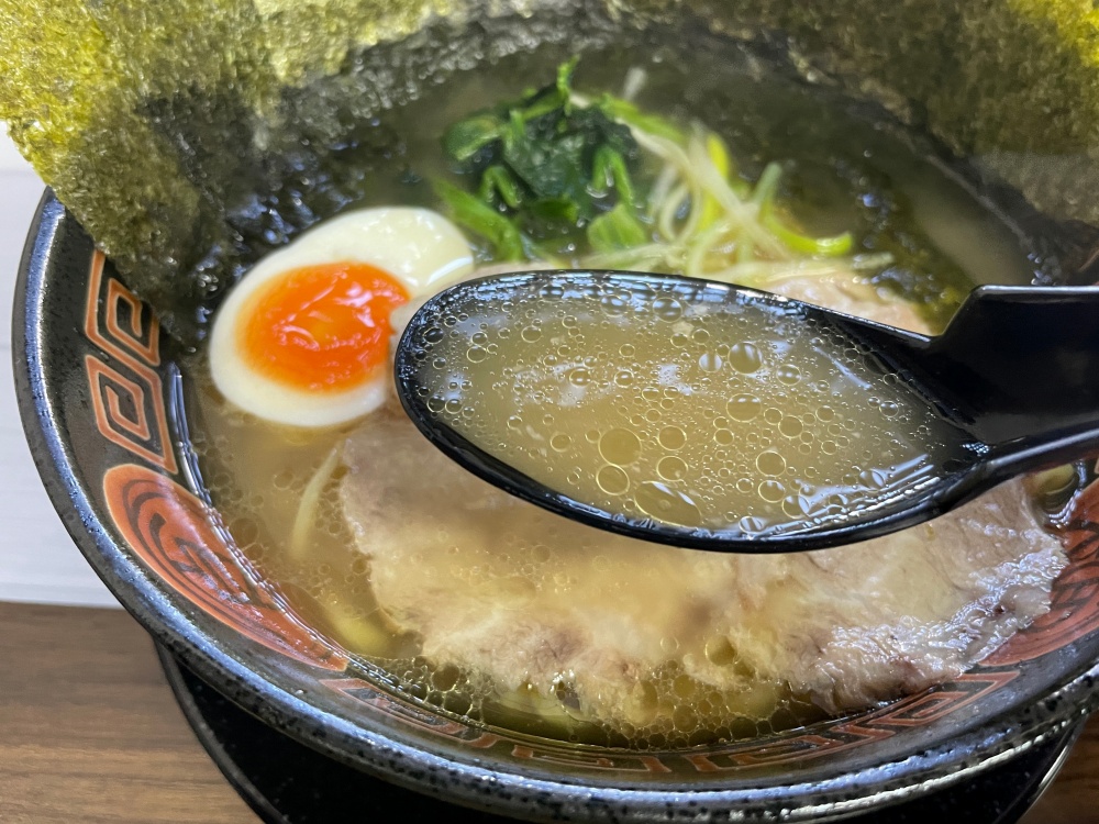 鶏感強めのスープ