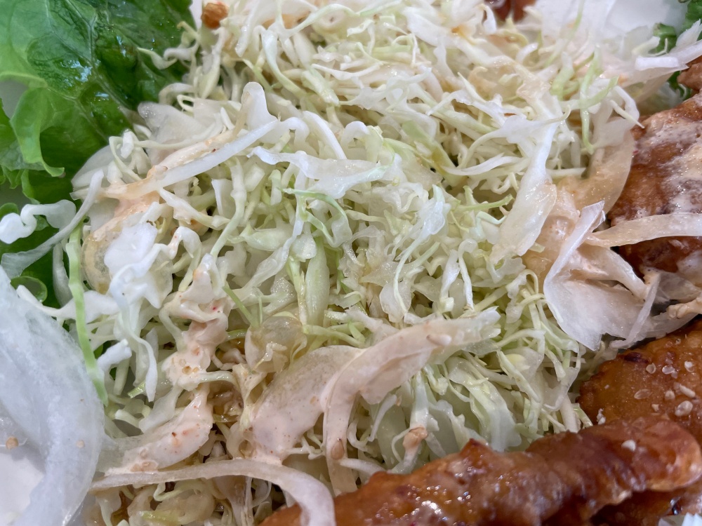 盛りの良いキャベツ