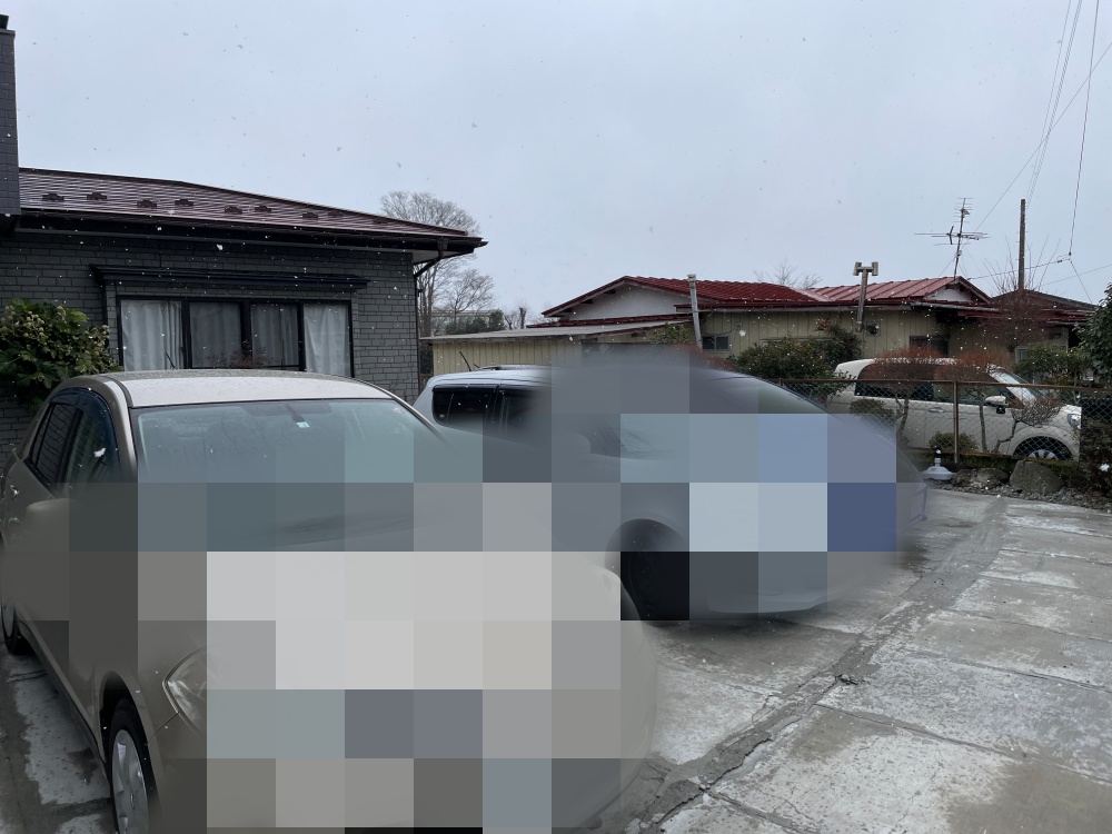 吉岡飯店の駐車場