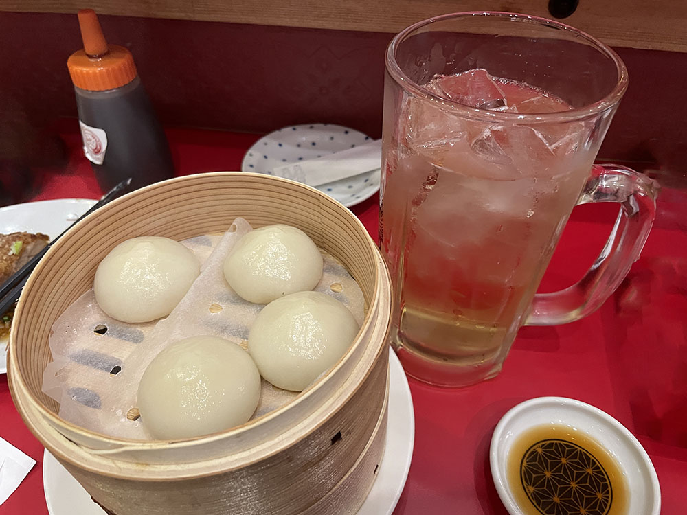 小籠包とハイボール