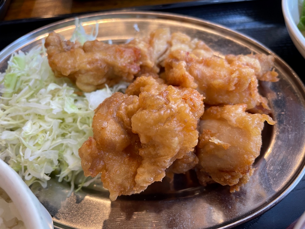 食べ放題の唐揚げ