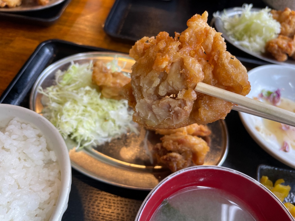 しっとりした唐揚げ