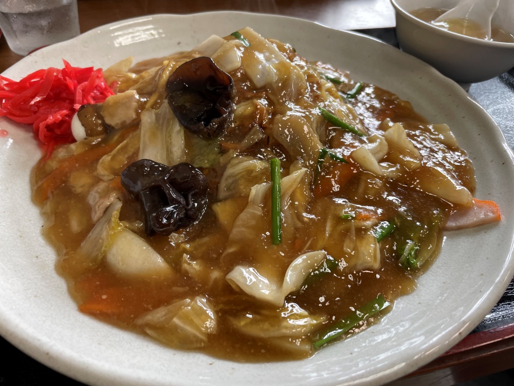 ボリューミーな五目焼きそば