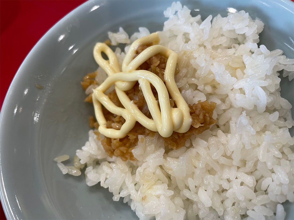 無限ニンニクとマヨネーズ