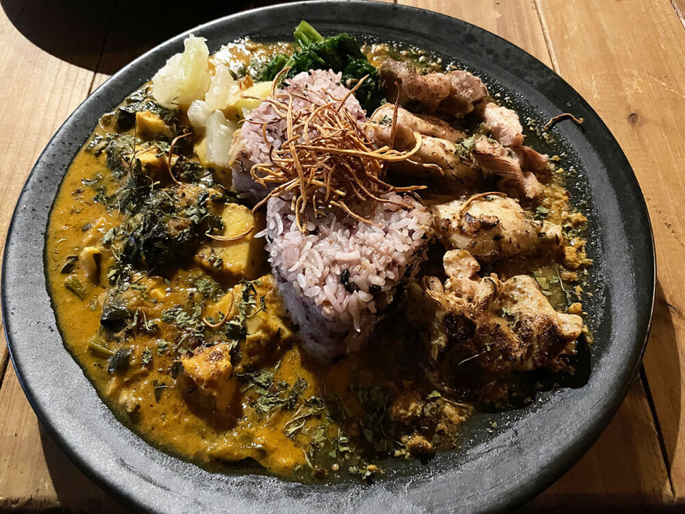 ２種盛りカレー