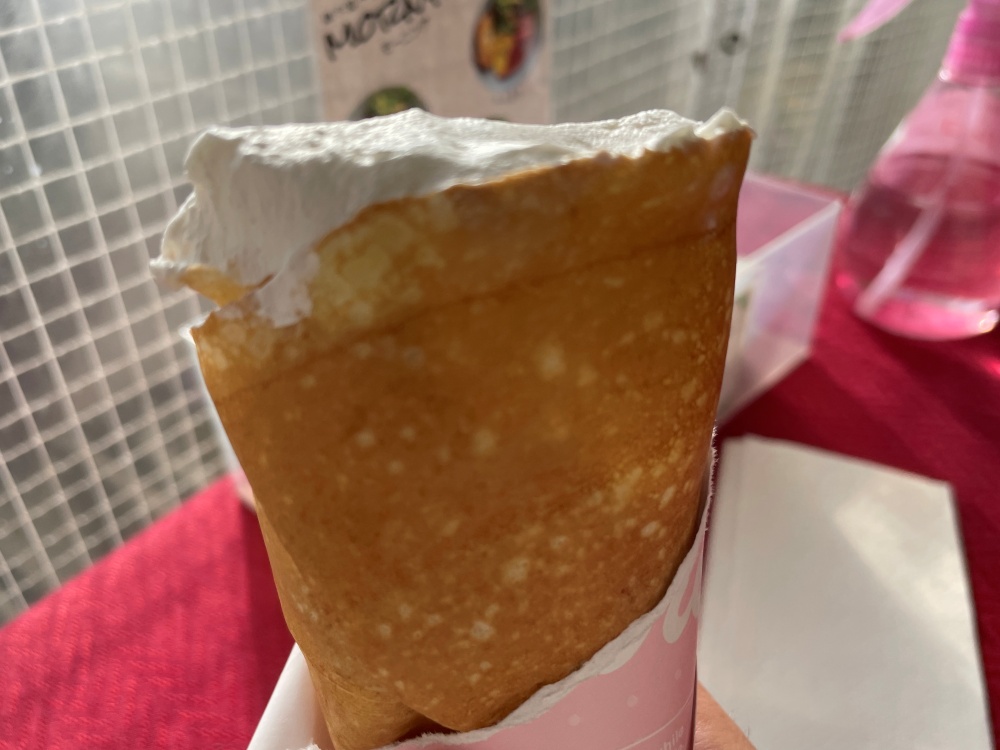 もちもちのクレープ