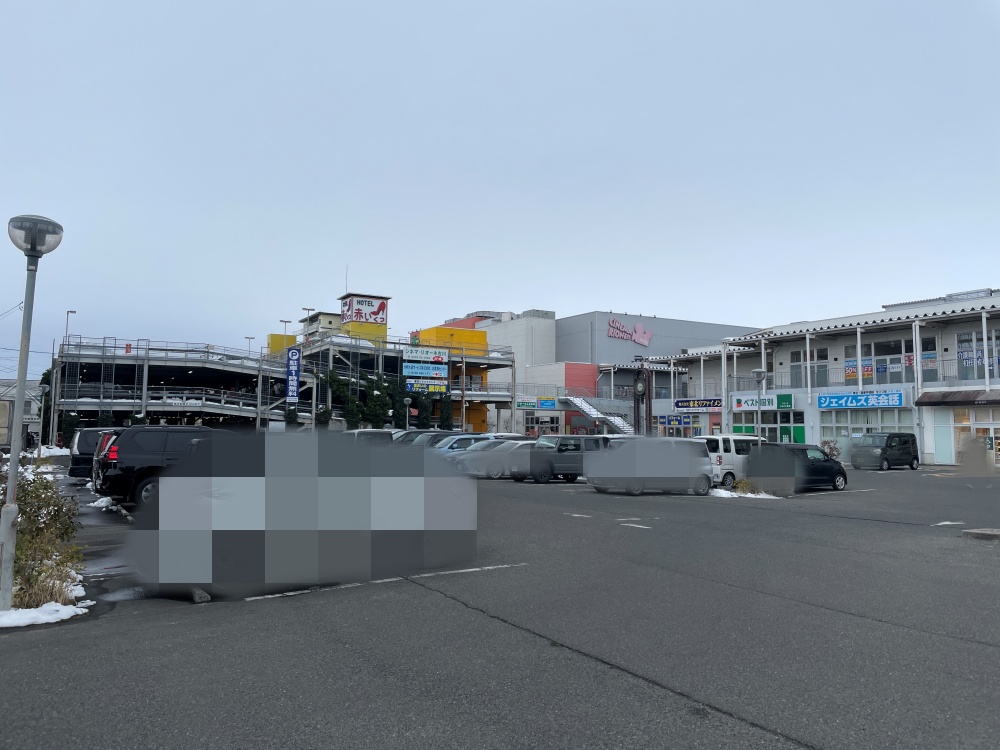 リオーネふるかわの駐車場