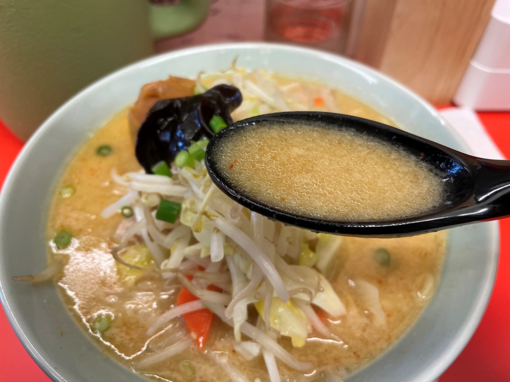 まろやかなスープ