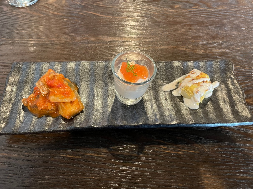 前菜３種