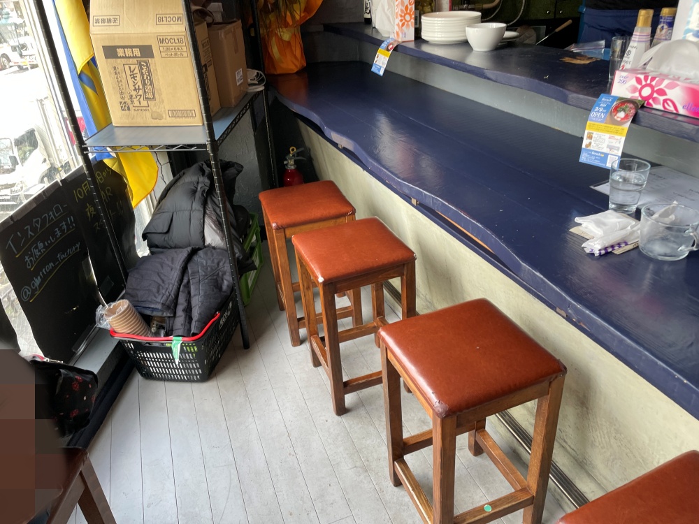 カウンター席の様子