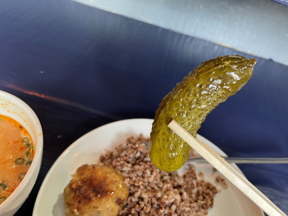 大きいピクルス