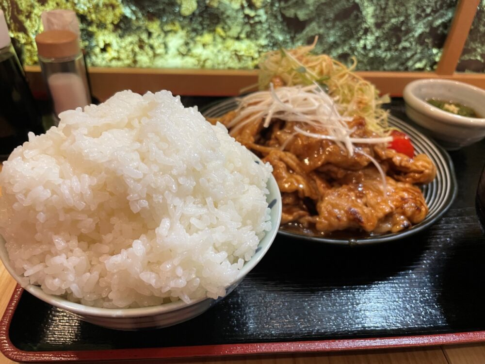 ご飯大盛り