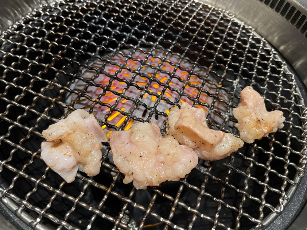 コプチャンを焼く