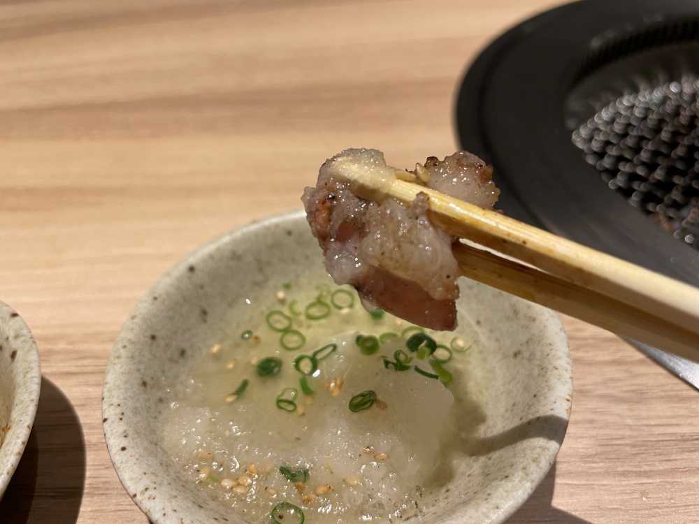 塩気の強いコプチャン