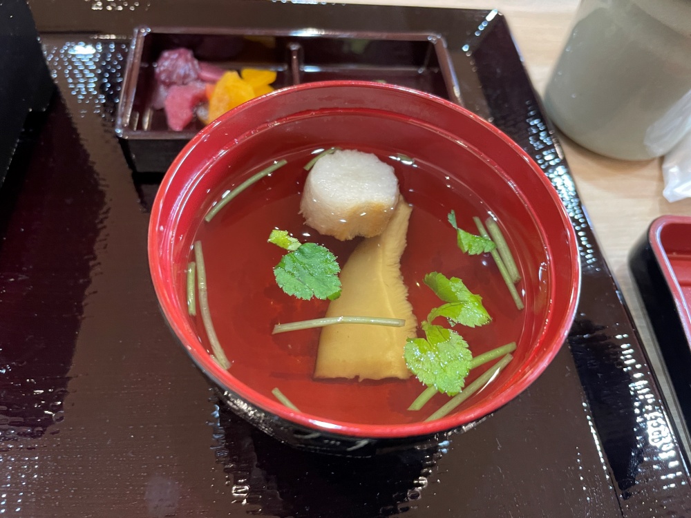 椎茸のお吸い物