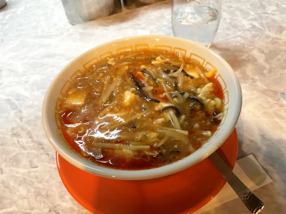 中国菜 龍穂の酸辣湯麺