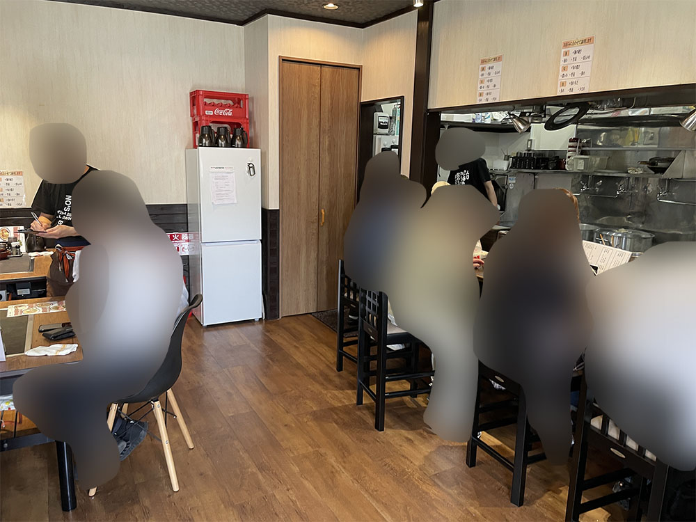 店内の様子