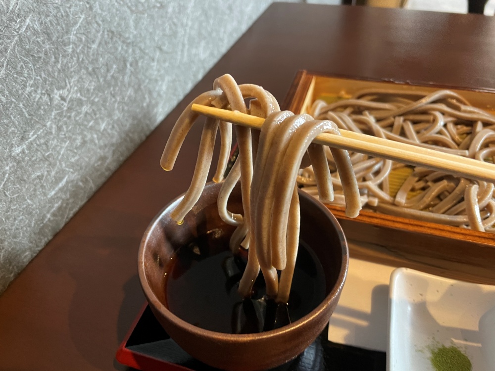 キリッとしたつゆ