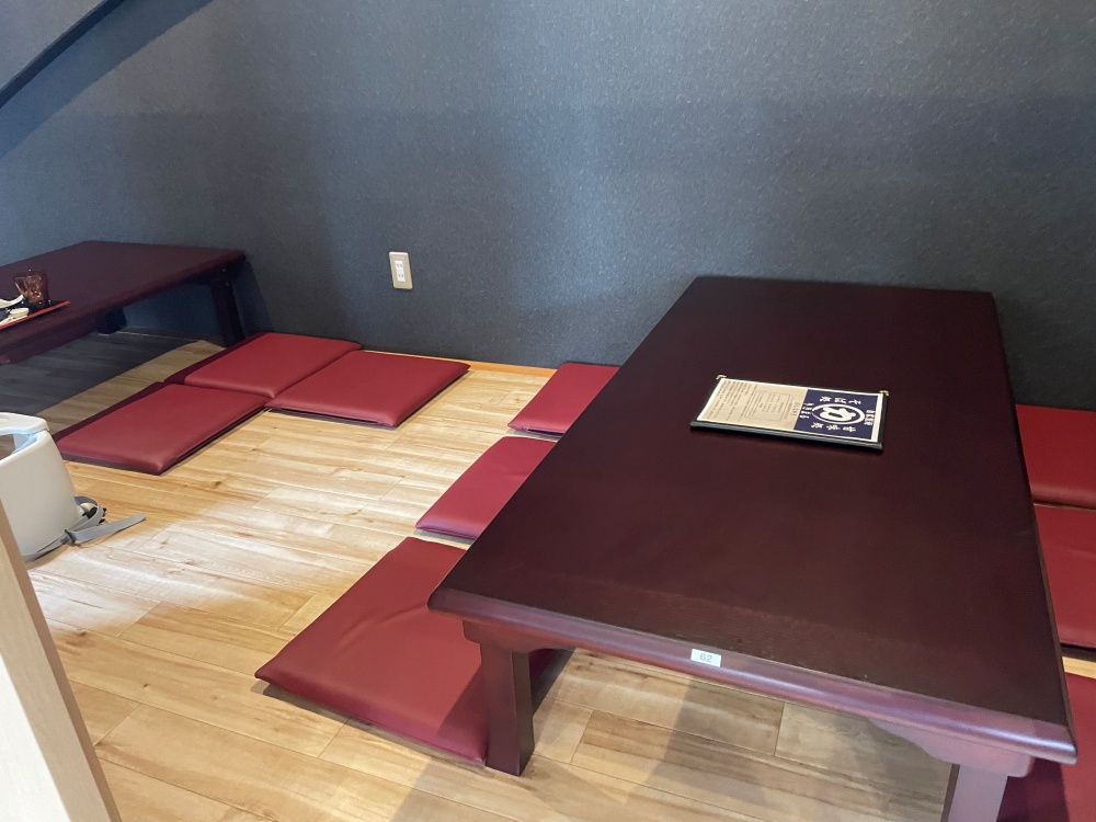 小上がり席の様子