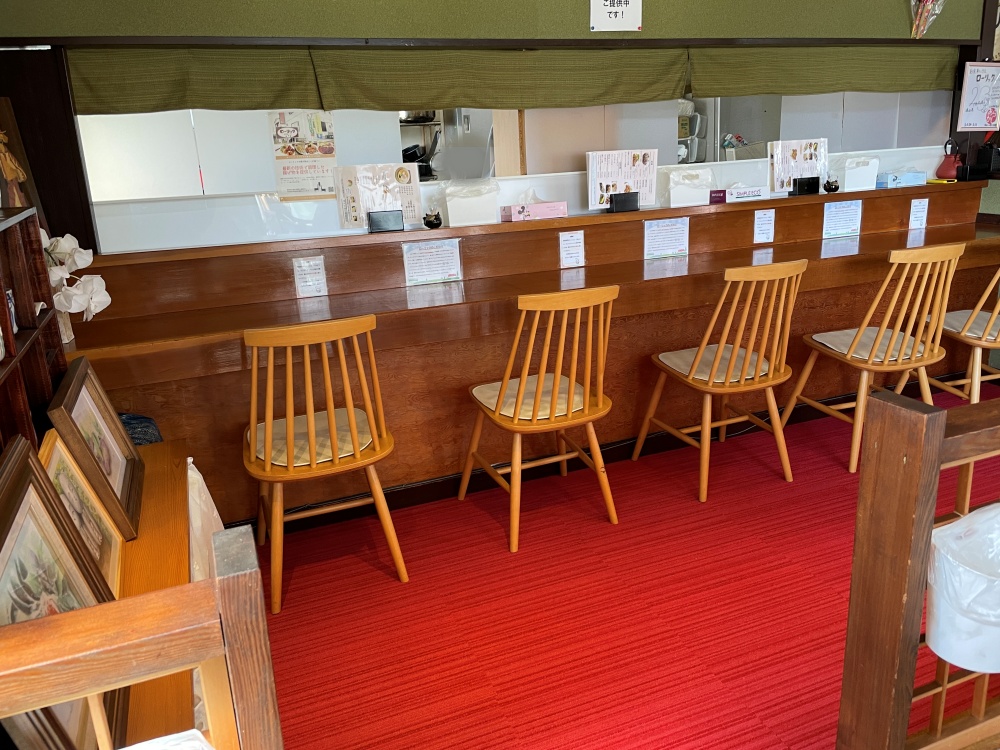 カウンター席の様子